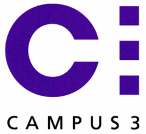 C CAMPUS 3 Logo (DPMA, 21.01.2002)