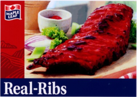 MAPLE LEAF Real-Ribs Logo (DPMA, 03.07.2003)