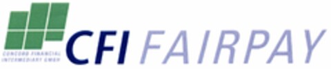 CFI FAIRPAY CONCORD FINANCIAL INTERMEDIARY GMBH Logo (DPMA, 24.09.2004)