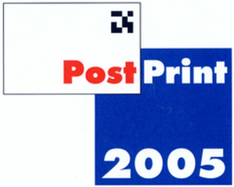 Post Print 2005 Logo (DPMA, 27.12.2004)