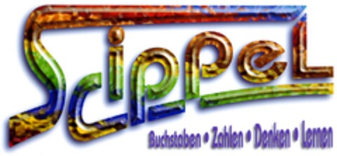 Scippel Buchstaben ∙ Zahlen ∙ Denken ∙ Lernen Logo (DPMA, 29.10.2007)
