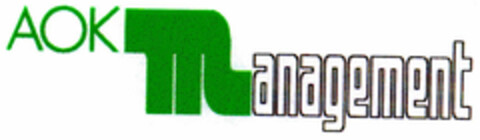 AOK Management Logo (DPMA, 28.07.1995)