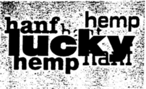 hanf hemp lucky hanf hemp Logo (DPMA, 11/17/1995)