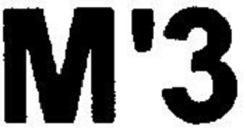 M'3 Logo (DPMA, 11.01.1996)