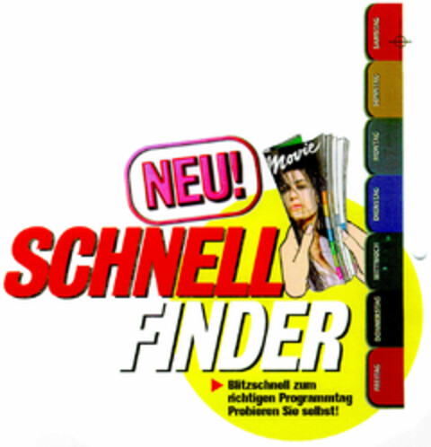 SCHNELL FINDER Logo (DPMA, 26.06.1996)