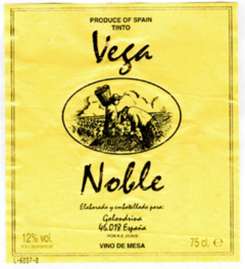 Vega Noble Logo (DPMA, 25.03.1997)