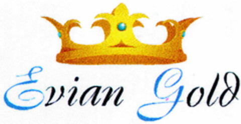 Evian Gold Logo (DPMA, 04/29/1997)