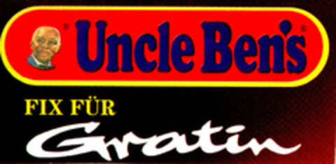 Uncle Ben's FIX FÜR Gratin Logo (DPMA, 05/30/1997)