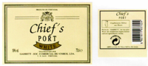 Chief's PORT Logo (DPMA, 28.08.1997)