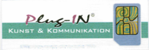 Plug-IN Kunst & Kommunikation Logo (DPMA, 11/28/1997)