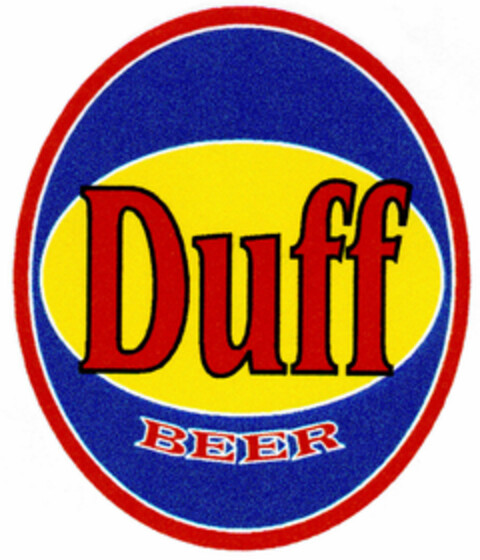 Duff BEER Logo (DPMA, 01/12/1999)