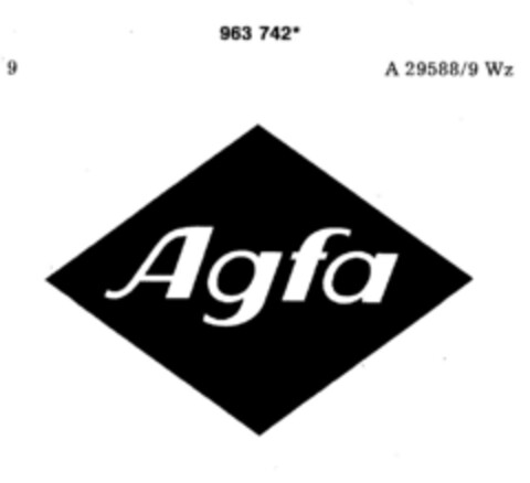 Agfa Logo (DPMA, 08.09.1977)