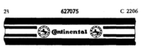 CONTINENTAL Logo (DPMA, 29.01.1952)