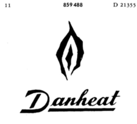 Danheat Logo (DPMA, 09.09.1967)