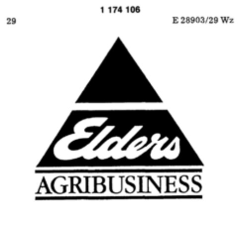 Elders AGRIBUSINESS Logo (DPMA, 09.08.1989)