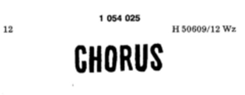 CHORUS Logo (DPMA, 30.10.1982)