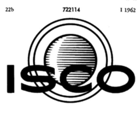 ISCO Logo (DPMA, 25.01.1958)