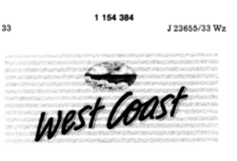 West Coast Logo (DPMA, 01/31/1989)