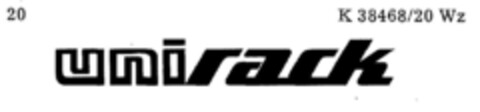 unirack Logo (DPMA, 22.04.1977)