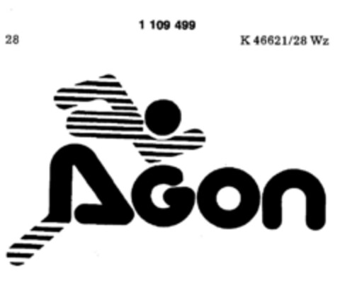 AGON Logo (DPMA, 24.01.1984)