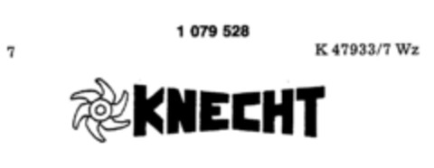 KNECHT Logo (DPMA, 12/24/1984)