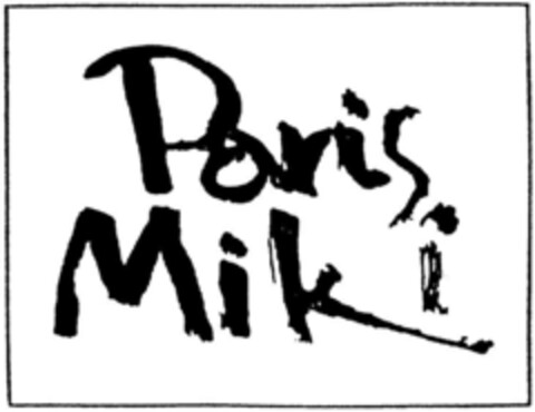 Paris Miki Logo (DPMA, 26.06.1992)