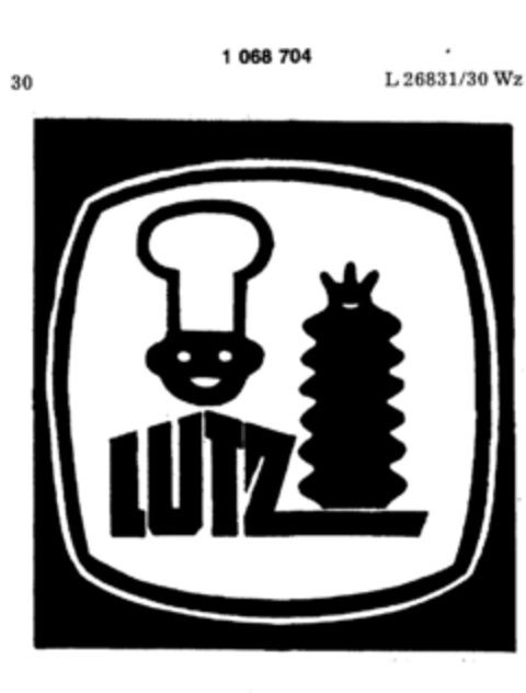 LUTZ Logo (DPMA, 07.10.1983)