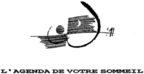 L`AGENDA DE VOTRE SOMMEIL Logo (DPMA, 15.10.1990)