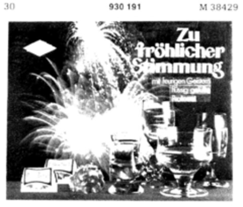 Trumpf (Zu fröhlicher Stimmung) Logo (DPMA, 31.10.1973)