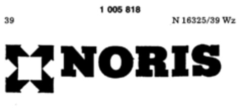 NORIS Logo (DPMA, 02.04.1979)