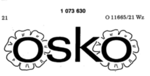 osko Logo (DPMA, 18.05.1984)