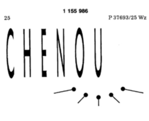 CHENOU Logo (DPMA, 24.02.1989)