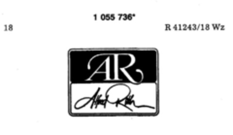 AR Alfred Roth Logo (DPMA, 06.08.1983)
