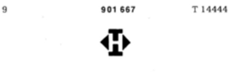 H Logo (DPMA, 11.06.1971)