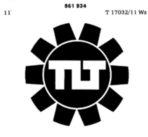 TLT Logo (DPMA, 27.11.1975)