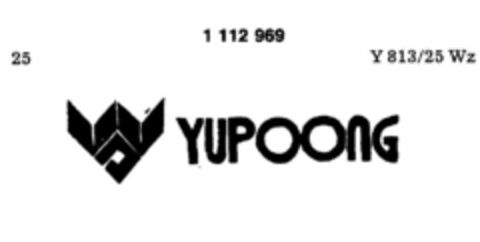 YUPOONG Logo (DPMA, 13.03.1987)