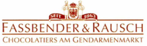 FASSBENDER & RAUSCH CHOCCOLATIERS AM GENDARMENMARKT Logo (DPMA, 27.07.2000)