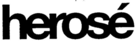 herosé Logo (DPMA, 18.05.2000)