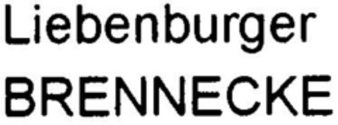 Liebenburger BRENNECKE Logo (DPMA, 26.03.2001)
