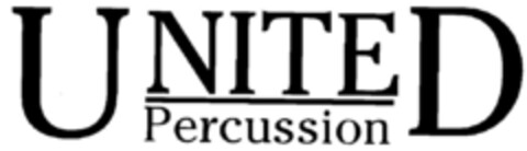 UNITED Percussion Logo (DPMA, 06.08.2001)