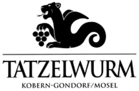 TATZELWURM KOBERN-GONDORF/MOSEL Logo (DPMA, 03.06.2009)