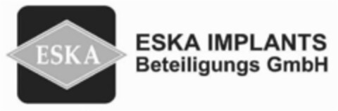 ESKA IMPLANTS Beteiligungs GmbH ESKA Logo (DPMA, 19.01.2010)