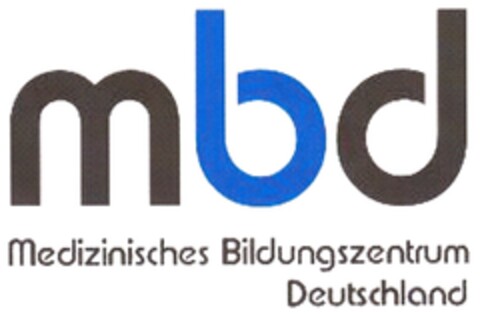 mbd Medizinisches Bildungszentrum Deutschland Logo (DPMA, 22.11.2010)