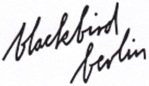blackbird berlin Logo (DPMA, 10.09.2012)