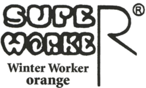 Super Worker Winter Worker orange Logo (DPMA, 13.02.2015)