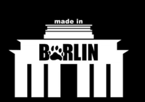 made in B RLIN Logo (DPMA, 11/10/2015)