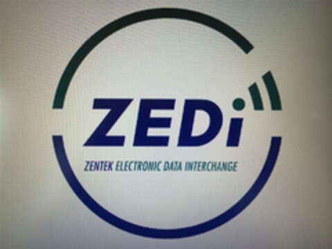 ZEDI ZENTEK ELECTRONIC DATA INTERCHANGE Logo (DPMA, 26.02.2016)