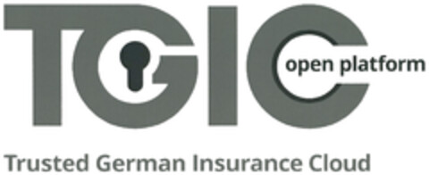 TGIC open platform Trusted German Insurance Cloud Logo (DPMA, 16.05.2022)