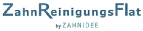 ZahnReinigungsFlat by ZAHNIDEE Logo (DPMA, 06/21/2022)