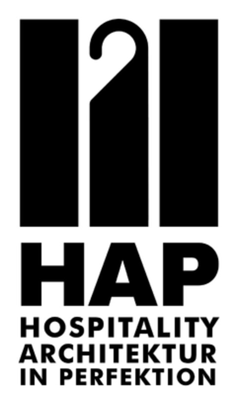 HAP HOSPITALITY ARCHITEKTUR IN PERFEKTION Logo (DPMA, 12/20/2023)